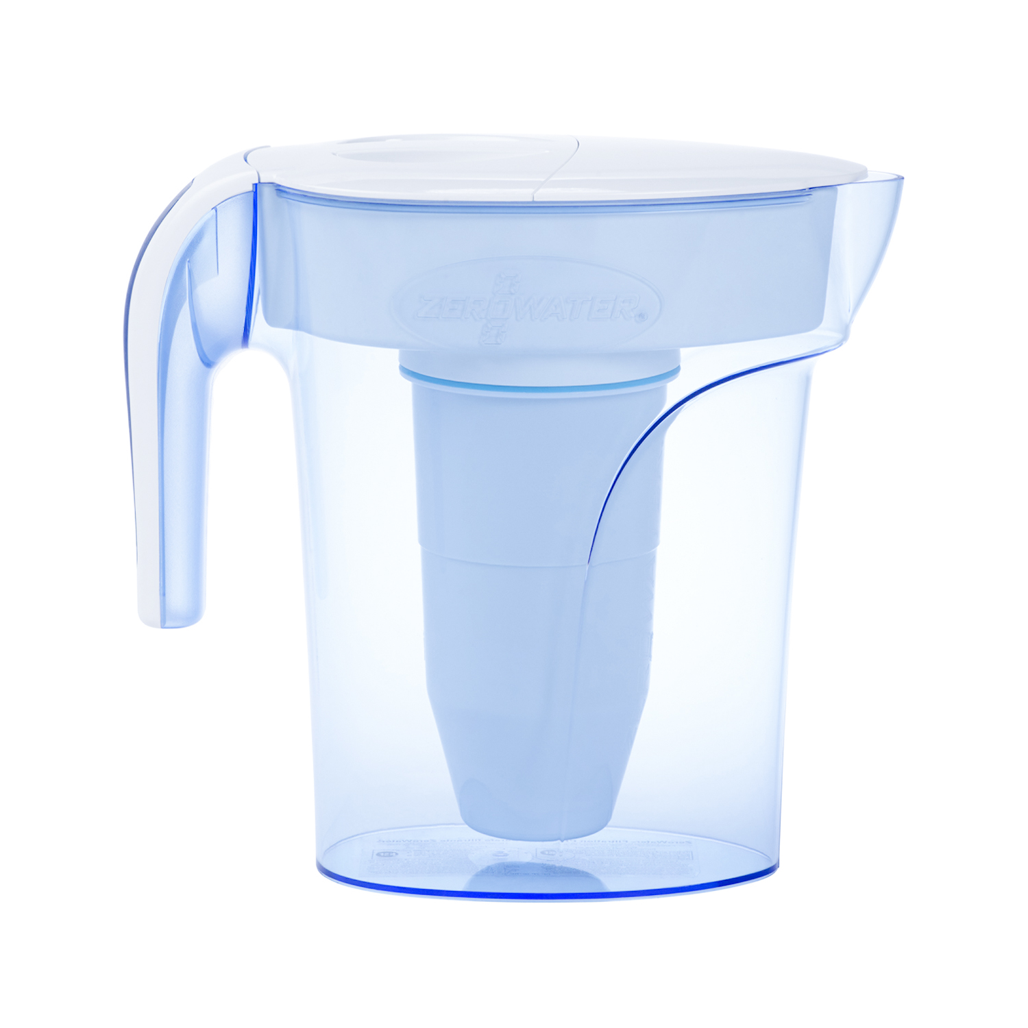 7 cup ready pour pitcher with side view