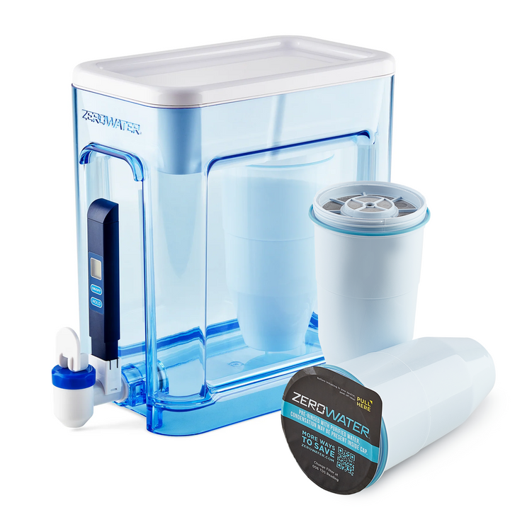 22 Cup Ready-Read Pitcher + 2 Filters