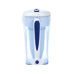 12 cup ready pour pitcher rear view with handle
