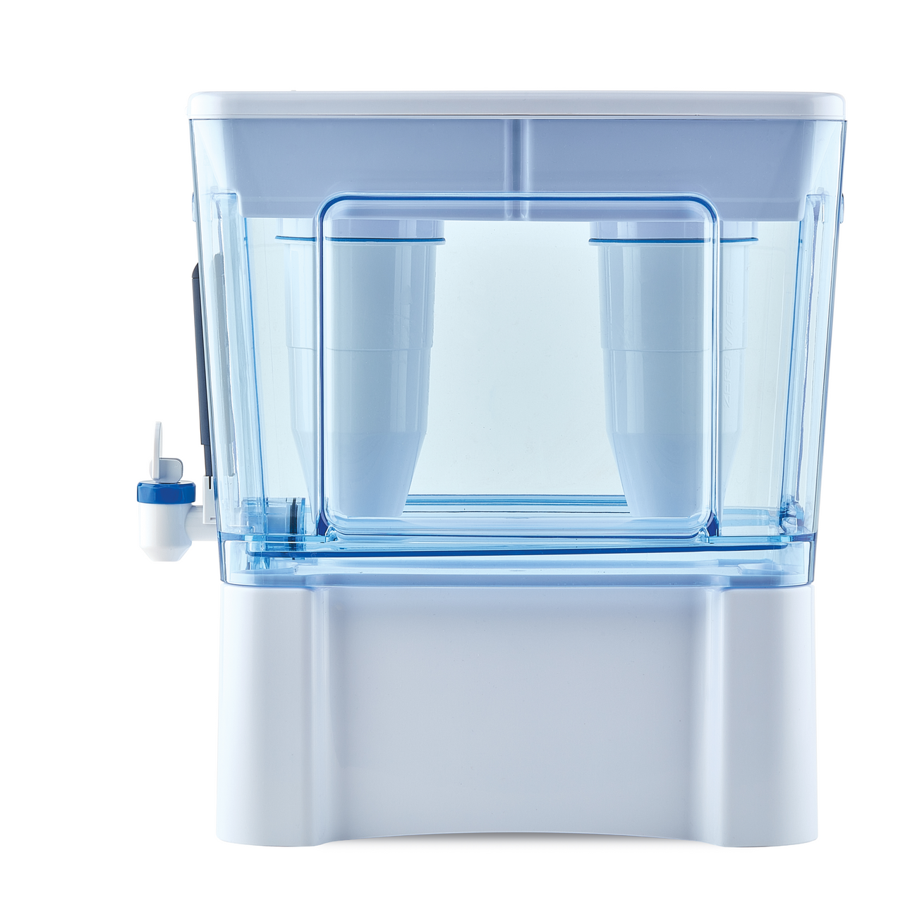 52 cup ready read dispenser on base showing 2 filters